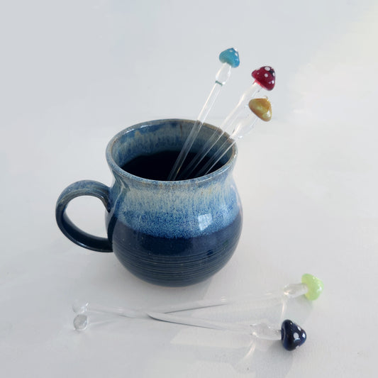 Mushroom Stir Sticks (borosilicate) - 3hr class