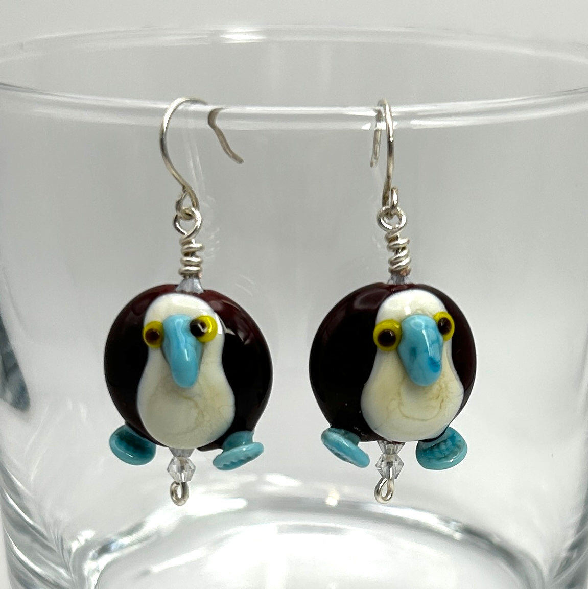 Blue-Footed Boobies Earrings