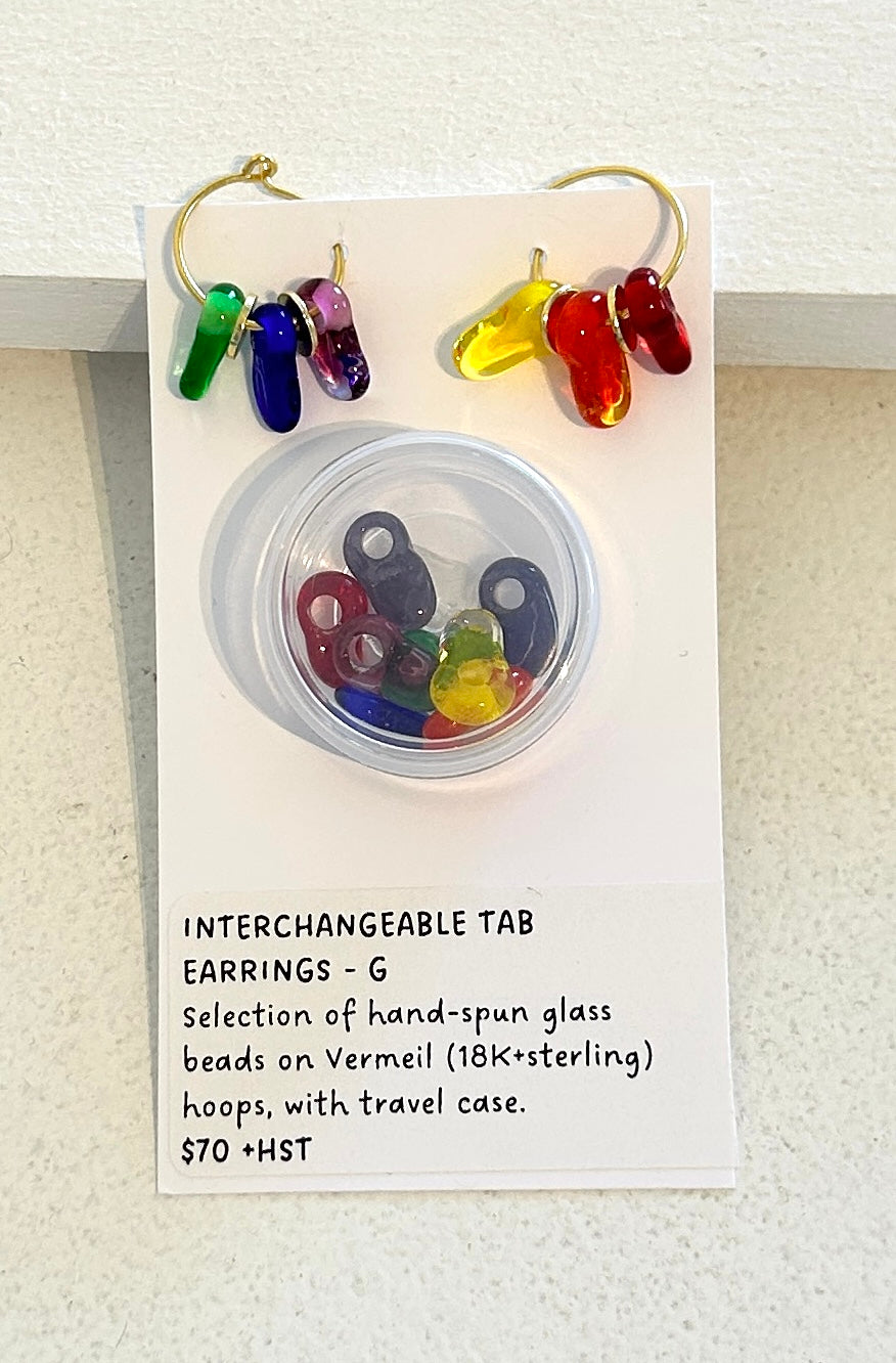 Interchangeable Tab Earring Sets