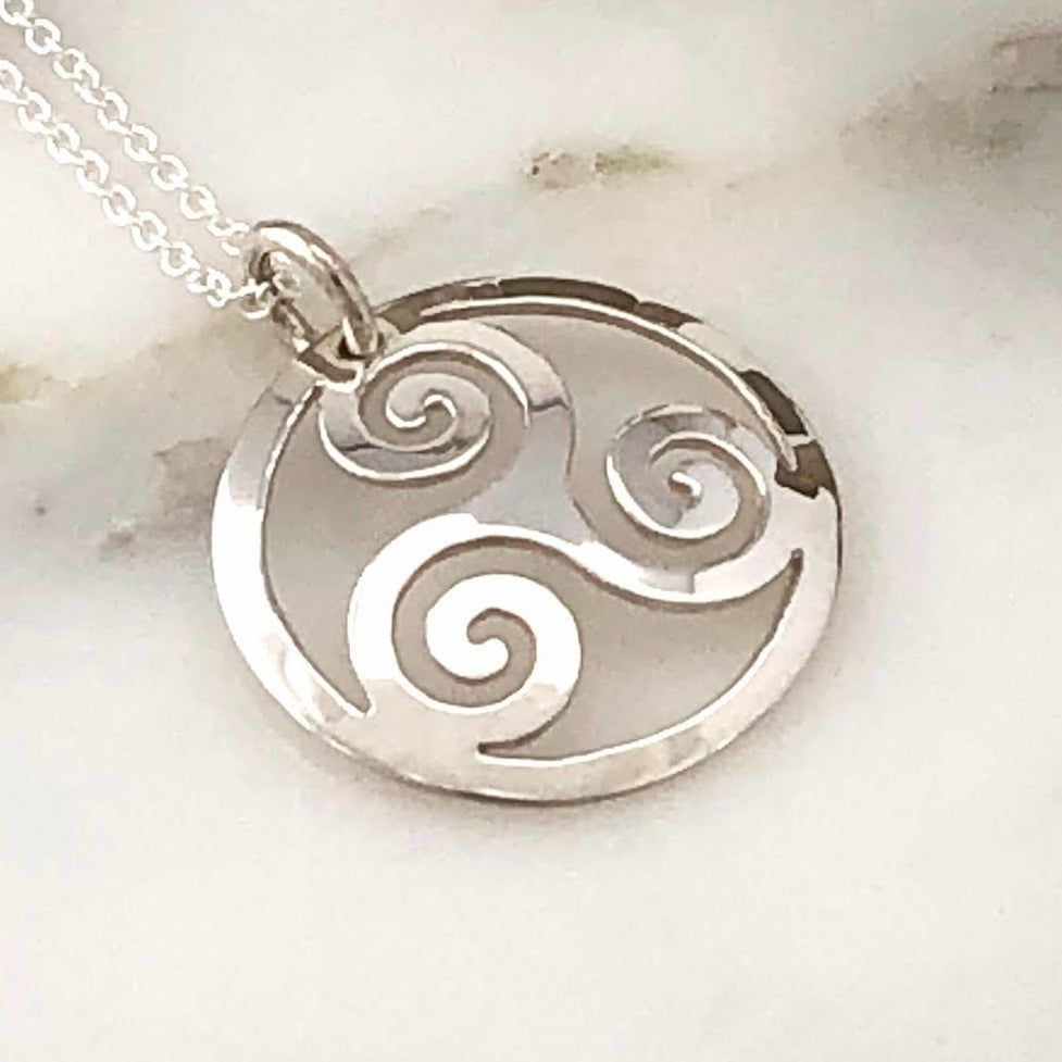 Silver Pierced Pendant - 3hr class