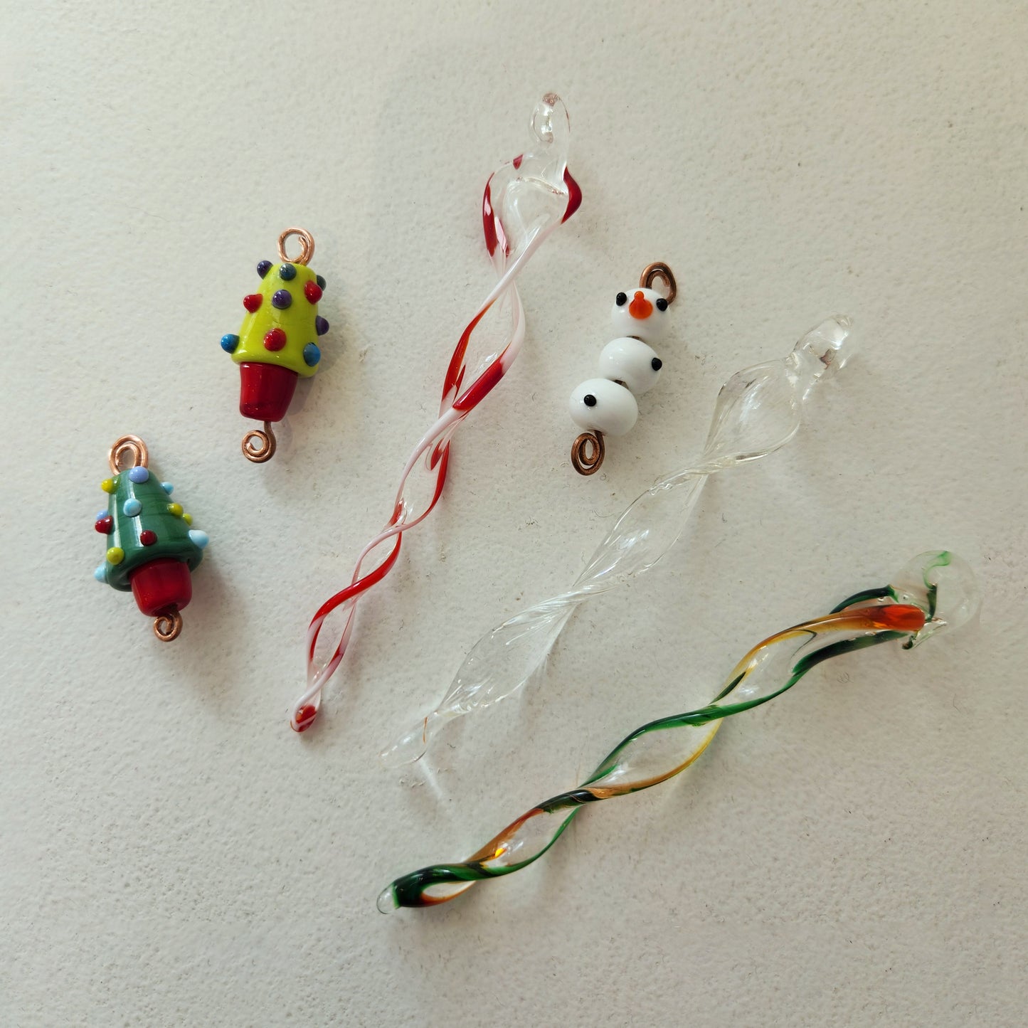 Holiday Ornaments (soft glass) - 3hr class