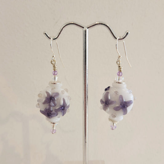 Lilac Blossom Earrings