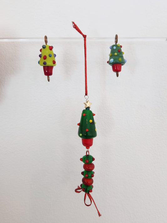 Holiday Tree Ornaments (soft glass) - 3hr class