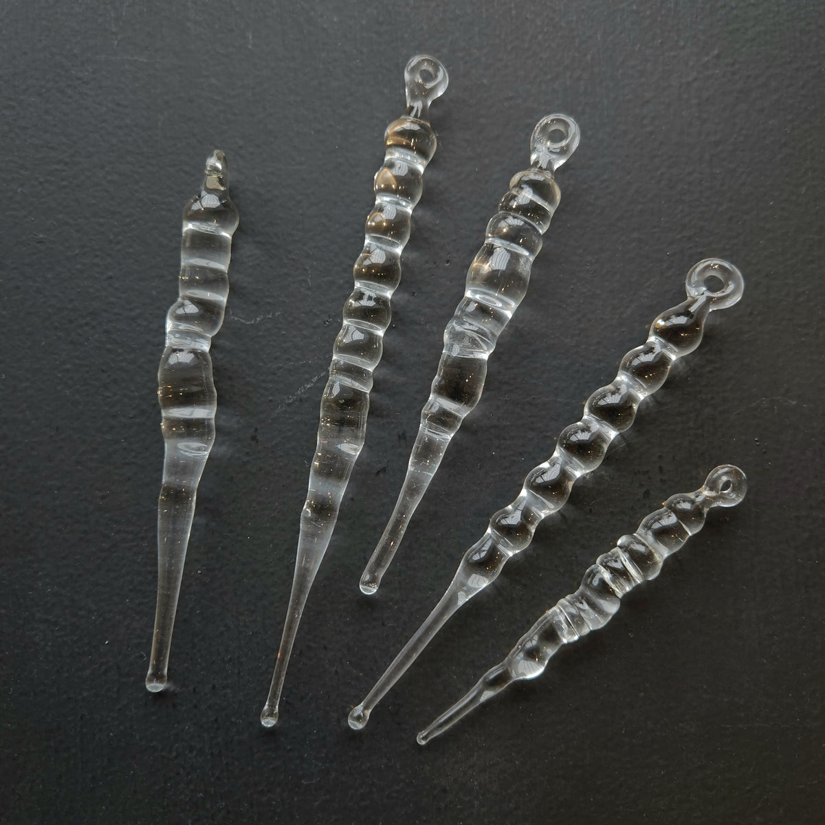 Icicle Ornaments (borosilicate) - 3hr class (Copy)