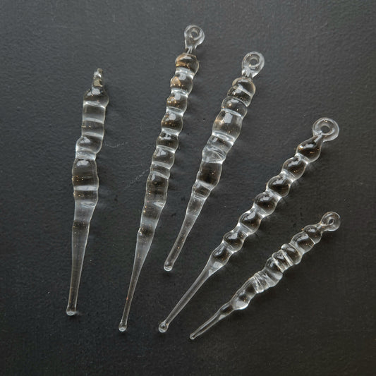 Icicle Ornaments (borosilicate) - 3hr class (Copy)