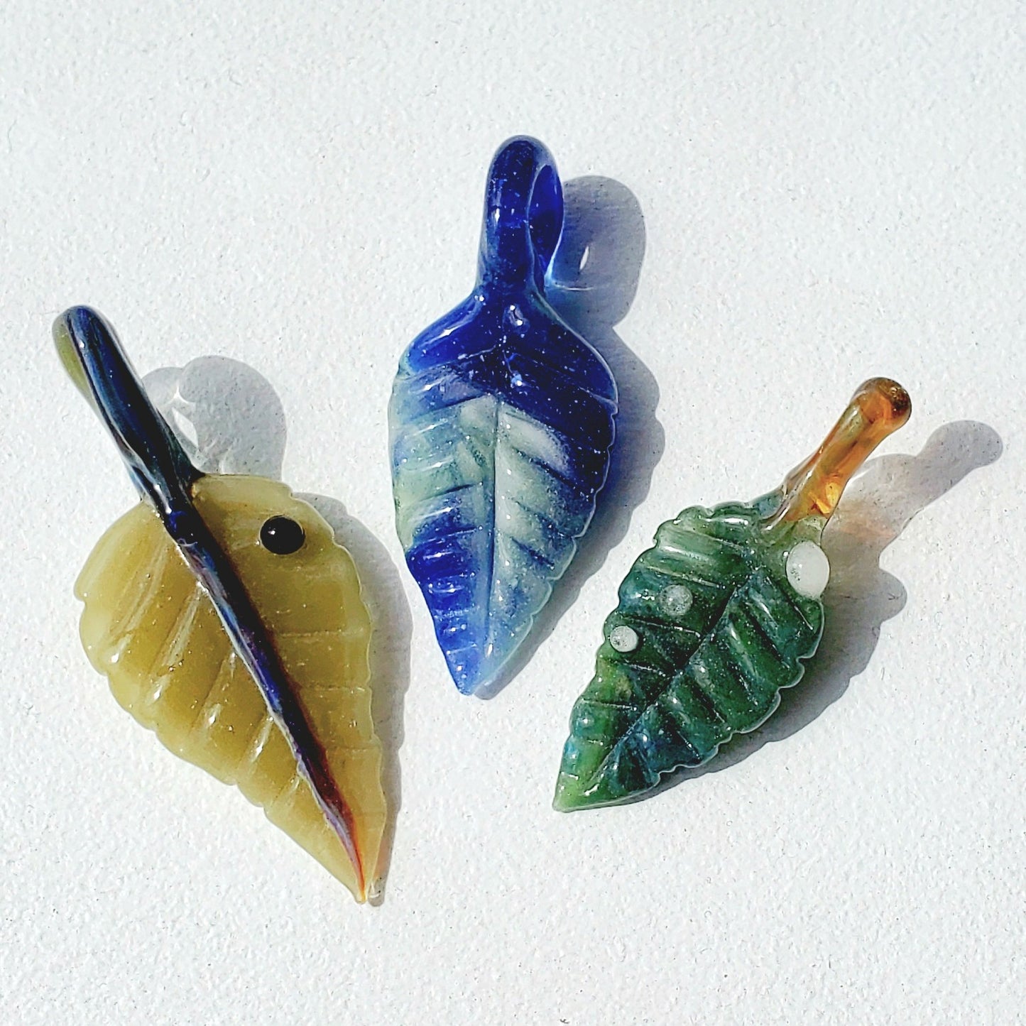 Leaf Pendants (borosilicate) - 3hr class