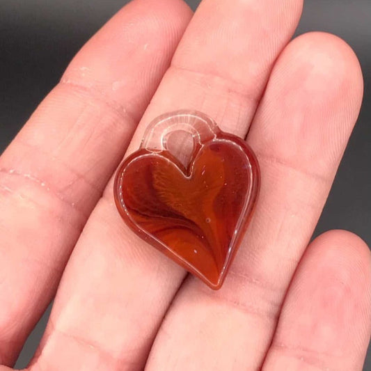 Heart Pendants (borosilicate) - 3hr class