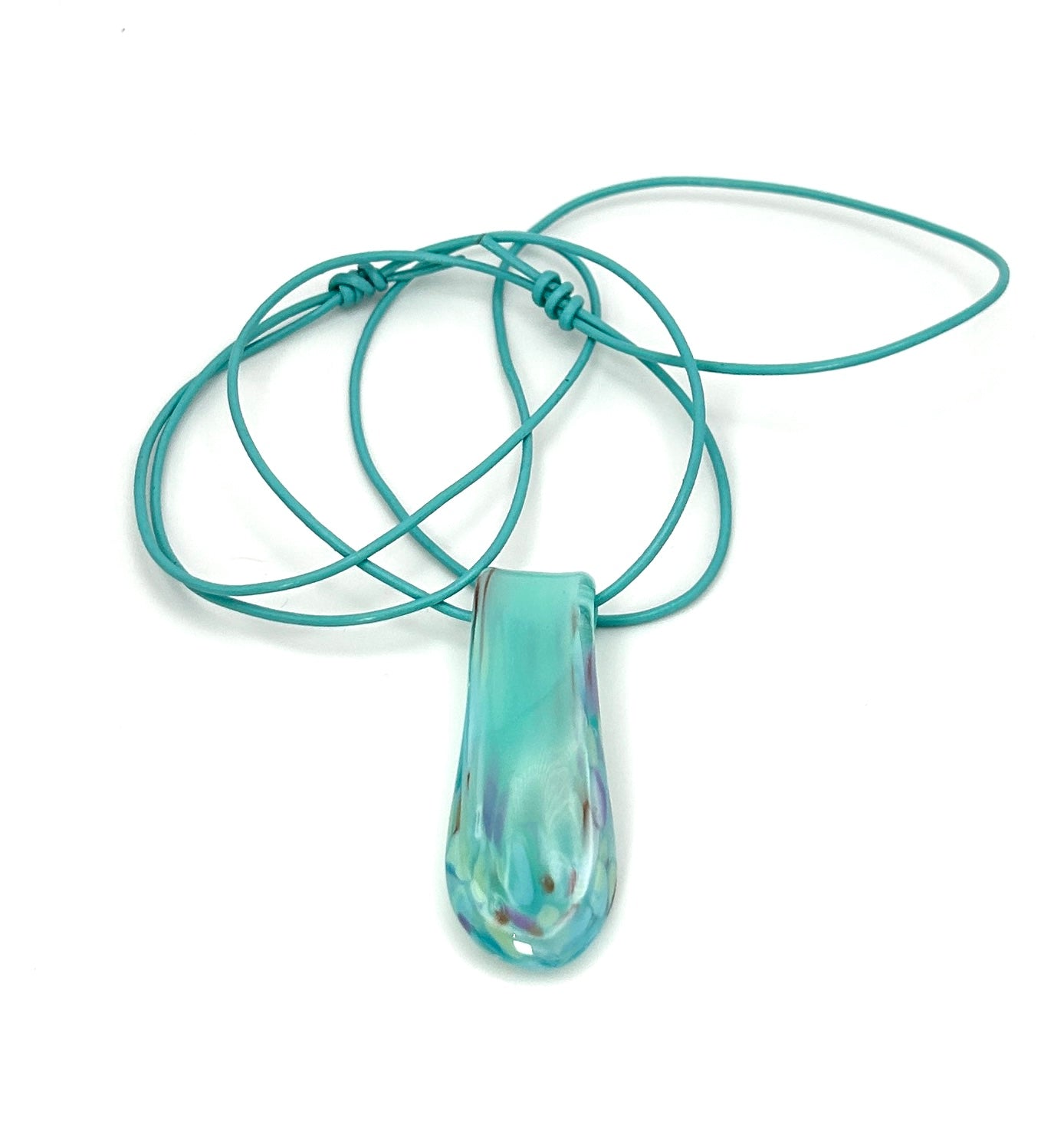 Glass Taffy Pendants - Impressionist