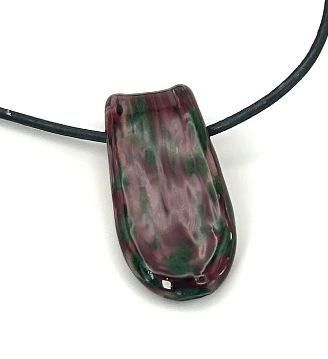 Glass Taffy Pendants - Impressionist