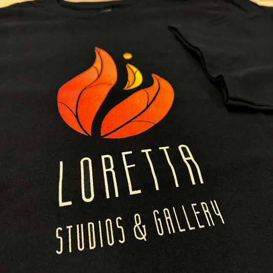 Loretta Studios and Gallery Logo T-shirt