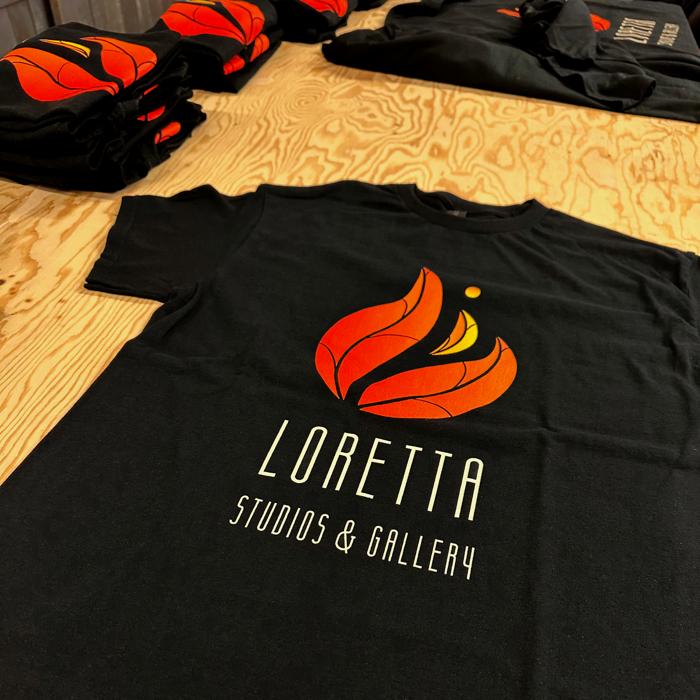 Loretta Studios and Gallery Logo T-shirt
