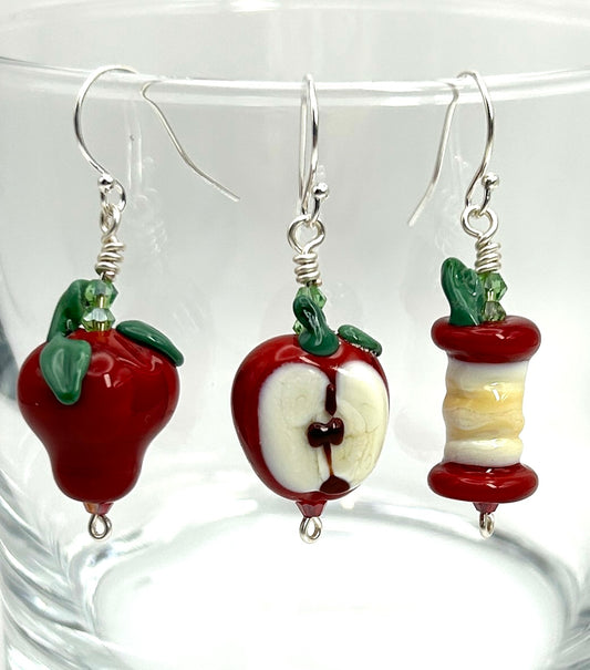 MacIntosh Apple Earring Trio