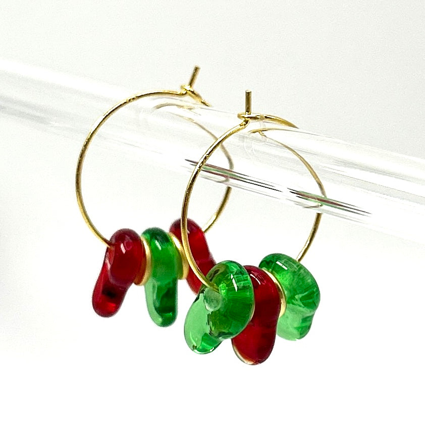Holiday Time Tab Earrings