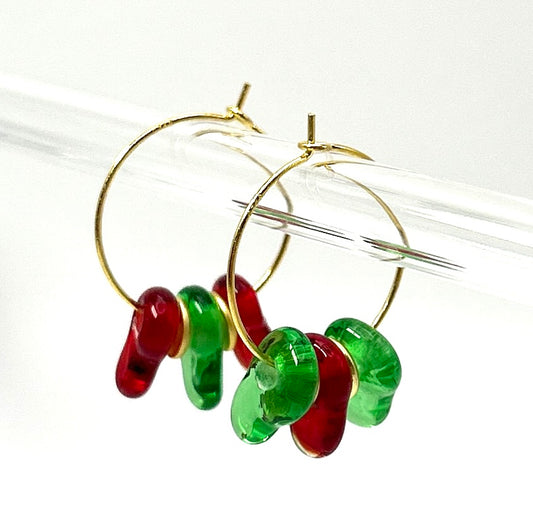 Holiday Time Tab Earrings