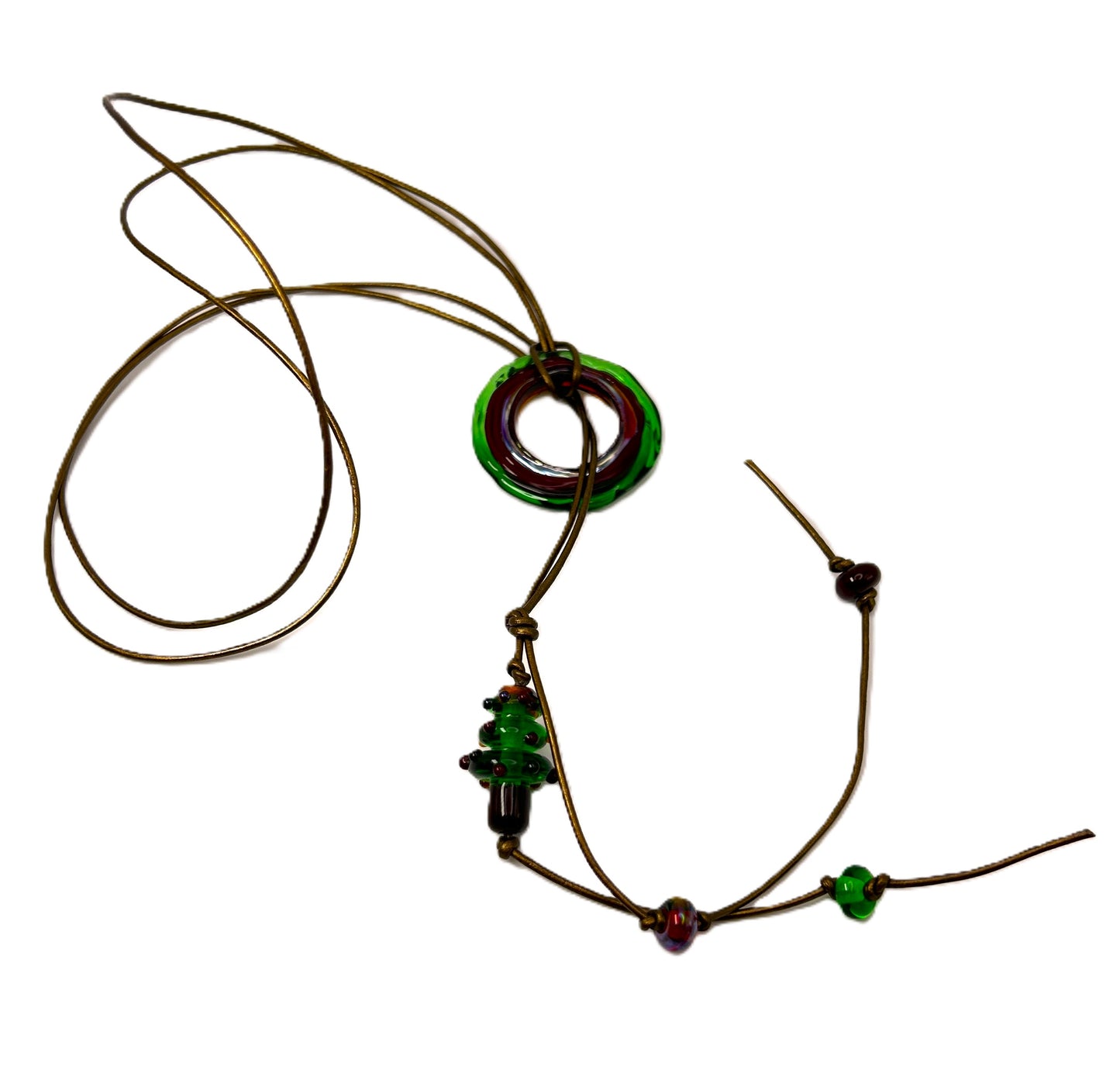 Holiday Time Lariat Necklace