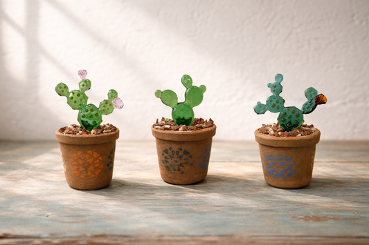 Clay Meets Glass: Cactus Planter (April 25th)